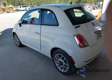 2015 Fiat 500 Pop from USA, damaged, VIN 3C3CFFAR7FT579726